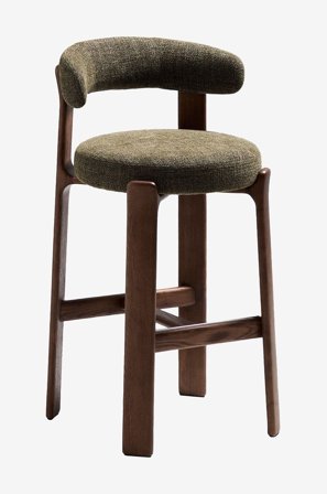 Kave Home - Matstol - granit - Grön - Stolar - Från Homeroom