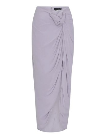 ROTATE Birger Christensen | Crepe Knot Skirt | 40