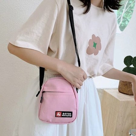 Mobil lerretsveske Crossbody dameveske ROSA