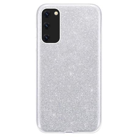 Glitter Skal För Samsung Galaxy A02s / A03s - Silver Silver