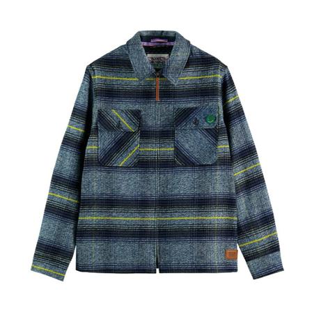 Scotch & Soda, jacket Blauw, Heren, Maat:S