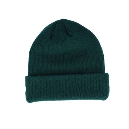 New Era - Grön cuff Beanie - Seasonal Beanie Dark Green Cuff @ Hatstore