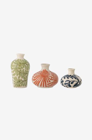 Bloomingville - Fauni Vase - Grøn - Urtepotteskjulere & vaser - Fra Homeroom