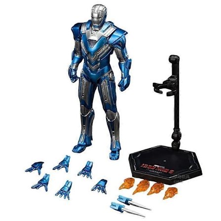ZD toys Iron Man Action Figur Iron Patriot MK1-7 MK17 MK33 MK85 MK30 War Machine Legends Avengers Tony Stark Samle legetøj Gave-Perfekt