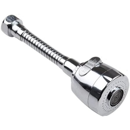 Kranluftare 2 Lägen Filteradapter Vattensparande Kran Duschförlängning, Kökskran Förlängare-Lo