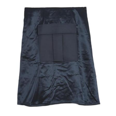 Celine Vintage, Pre-owned Viscose Skirt Blauw, Dames, Maat:M,Katoen
