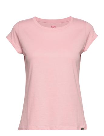 Organic Favorite Teasy Tee T-shirt Top Lyserød Mads Nørgaard