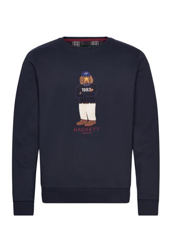 Harry Logo Crew Navy Hackett London