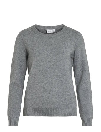 Vila | Viril O-Neck L/S Knit Top - Noos | L