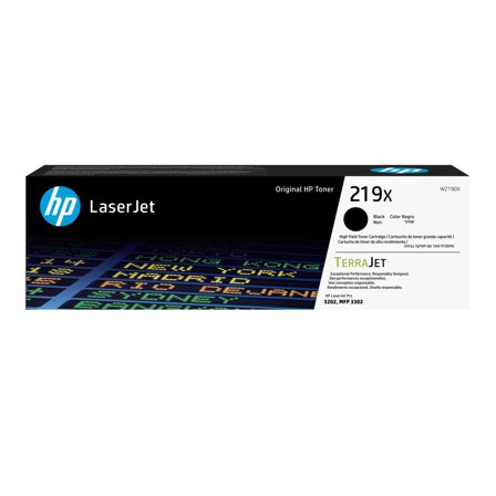 HP 219X - Høy ytelse - svart - original - LaserJet - tonerpatron (W2190X)