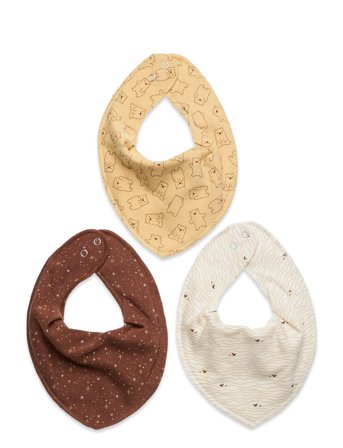 Fixoni | Bandana Bibs 3-Pack | ONE SIZE