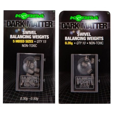 Korda Dark Matter Balancing Weights - Mix Pack