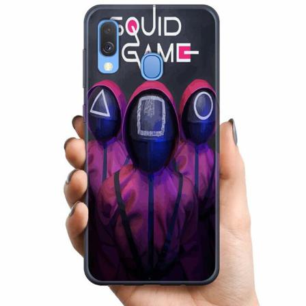 Samsung Galaxy A40 Tpu Mobilskal Squid Game