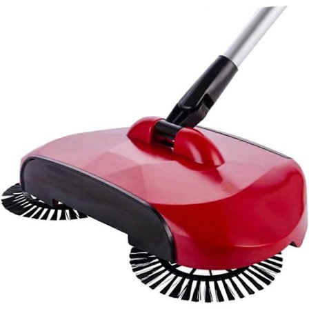 Håndskubber Gulvfejemaskine Kost Tæppe Rød