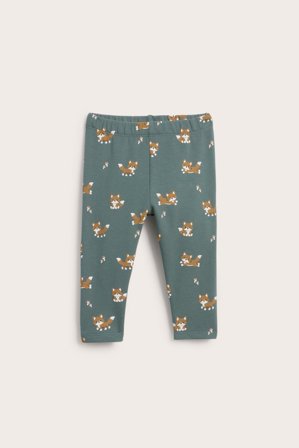 Kappahl | Värmande leggings | Kakigrön