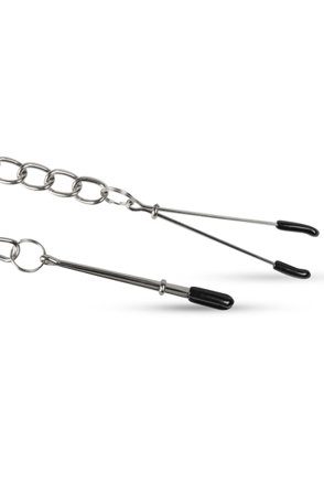 Kjøp Easytoys Tweezer Nipple Clamps - Brystklemmer med kjede | God pris