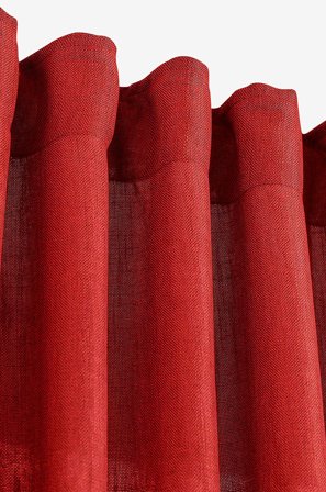 Svanefors - Kappe Cecil - Rød - Julegardiner - Fra Homeroom