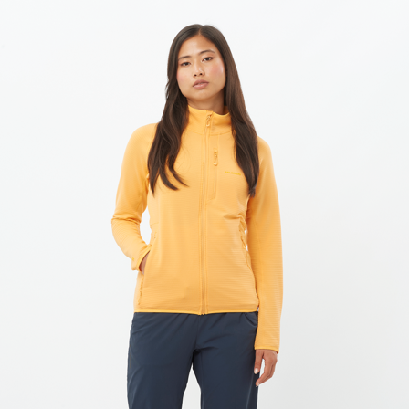 Salomon - Couches intermédiaires Vêtements Sntial Lightwarm Fz W - Warm Apricot