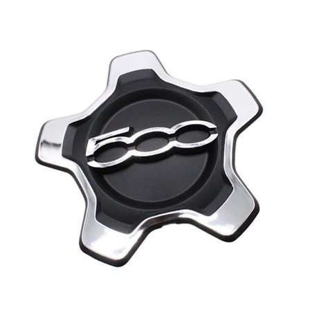 735626312 Svart Aluminiumfälg Navkapsel Montering Tillbehör För Fiat 500x