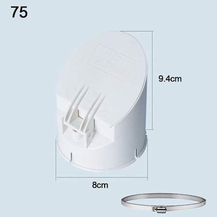 Viemäriputki Lattiaviemärit Cover kattosuojus 75