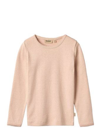 Wheat T-Shirt L/S Belis - Pink - 116