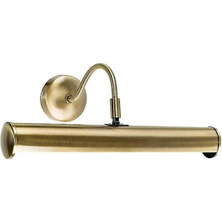 Modern Justerbar Dubbel Bildvägglampa i Antik Mässingseffektfinish