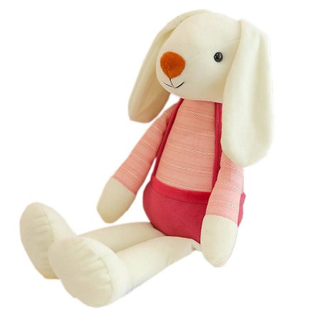 Gosedjur Kanin Docka Sovande Kudde Docka Flickas Födelsedag Blå