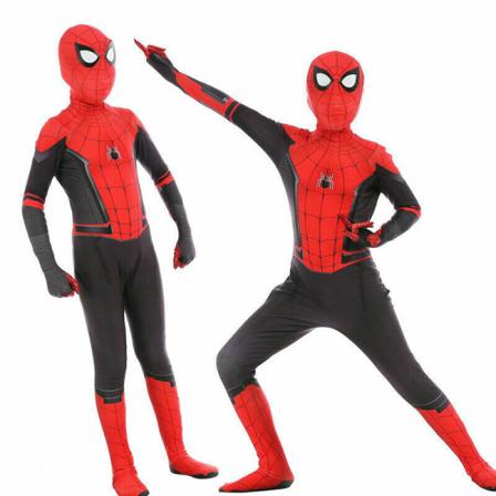 Spider-Man: Far From Home Spiderman Zentai Cosplay Kostym red 140cm 150cm