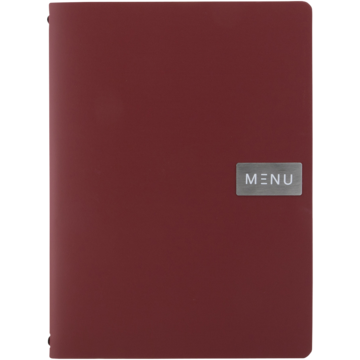 Menypärm Securit Läder A4