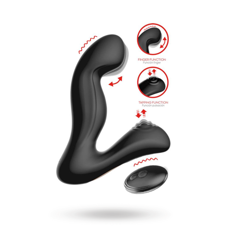 Prostate Massager With Tapping & Finger Wiggle Function - Vuxen.dk: For ham