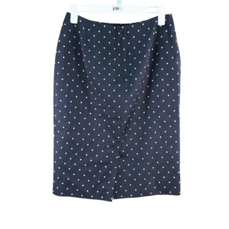 Dior Vintage, Pre-owned Silk bottoms Blauw, Dames, Maat:L