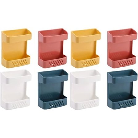 8-delt vægmonteret fjernbetjeningsholder Vægmonteret fjernbetjening