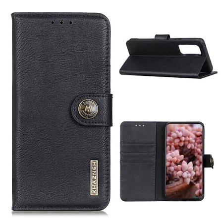 KHAZNEH Wallet Stand Case for Xiaomi Mi 10T / Mi 10T Pro - Black