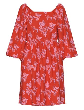 YAS | Yasbillie 3/4 Bow Mini Dress | S