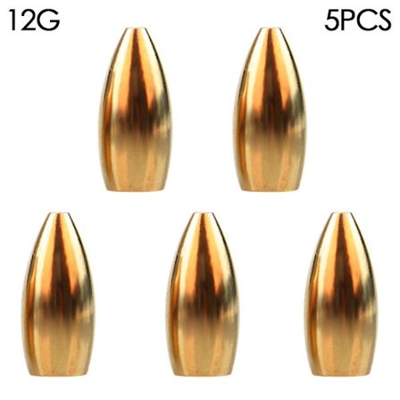 5st/lot Koppar Fiskebly falla Mässing 12G 12G