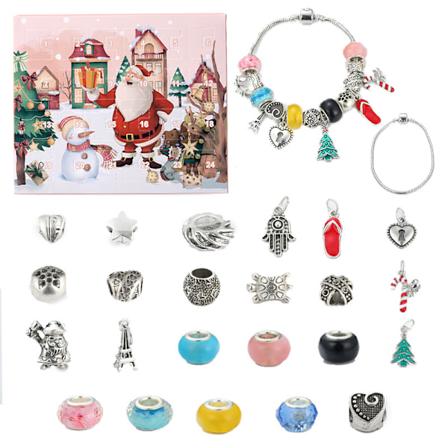 Julekalender Armbånd til piger 24 dage DIY