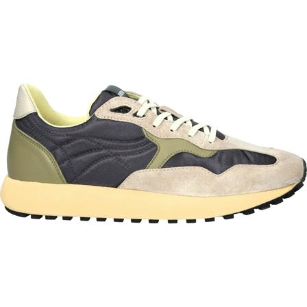 Blackstone, Xg 82 Charcoal ART - Fashion Runner Sneaker Zwart, Heren, Maat:40 EU,nubuck