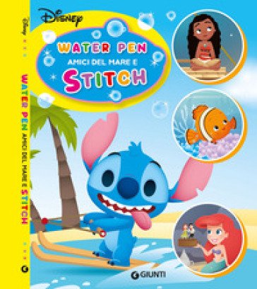 Stitch e amici del mare. Water pen. Ediz. a colori. Con penna ad acqua Walt Disney