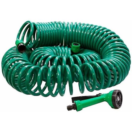 100ft 30m Meter Rullbar Trädgårdsslang med Sprutpistol