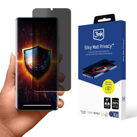 Huawei P30 Pro - 3mk Silky Matt Privacy