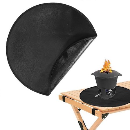 Ildfast matte for Solo Stove Mesa XL, varmebestandig matte for bordpeis 61*61cm