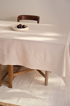 Jotex - Tischdecke Beige - SULLY - Kaufe Tischdecken bei Jotex