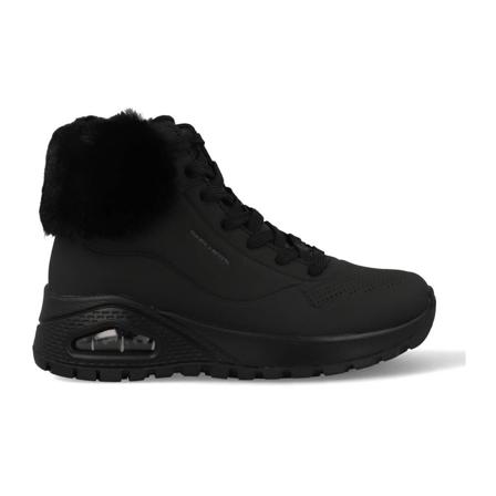 Skechers Uno Rugged , Zwart , Dames , Maat: 36 EU Enkellaarsjes