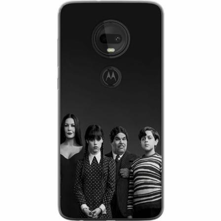 Motorola Moto G7 Genomskinligt Skal Wednesday Addams