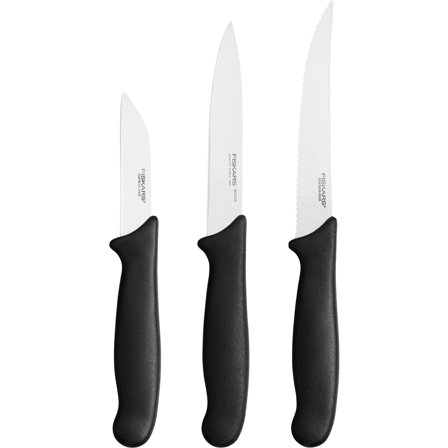 Fiskars Essential grönsaksknivset 3 delar | Matlagning > Köksknivar > Knivset | Bagaren och Kocken