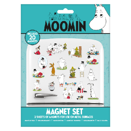 Set Kylskåpsmagnetset (paket Med 20) One Size Vit