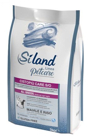 Siland Cistopiù Care Gusto Maiale E Riso Cibo Secco Cani Adulti