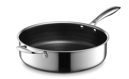 HexClad Sautépanne med lokk 5L Non-stick