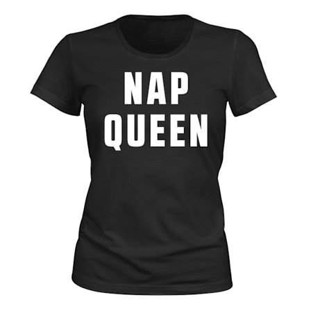 Nap Queen - T-SHIRT - DAM