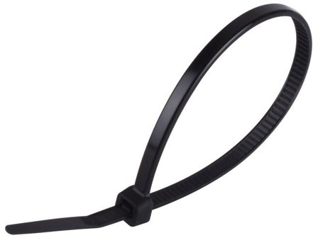 GELIA Buntband 200mmx4,8mm svart 100/fp - Lyreco - Emballage och lagerutrustning - Packband och buntband - Buntband